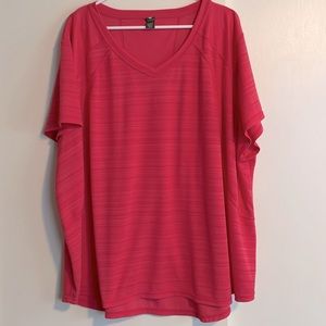 Xersion Plus Size Activewear Top - Coral Color